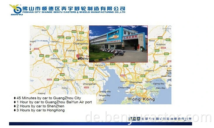 40 mm 50 mm PU TPR PVC Nylon TPE NP Gusseisen-Legierungs-Caster-Rad mit Schwenk für kleine Schränke